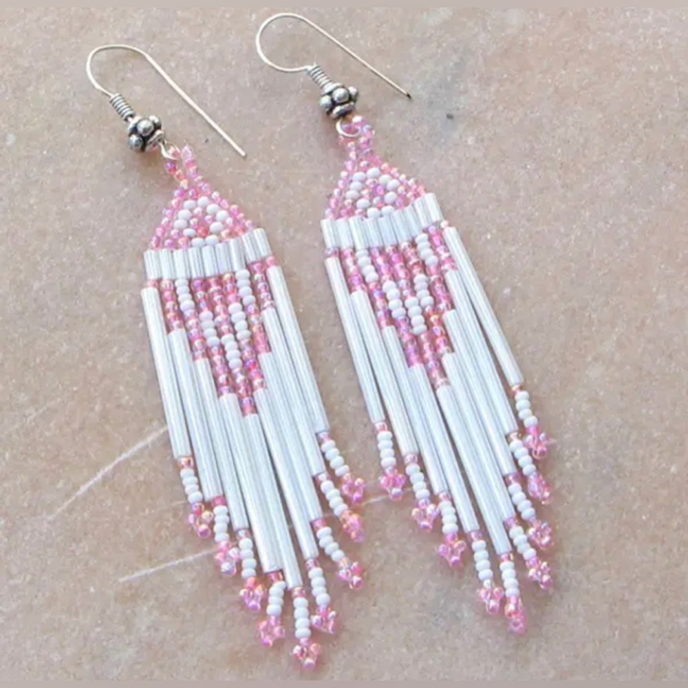 Think Pink Dangle Earings